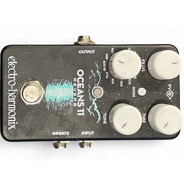 Used Electro-Harmonix Oceans 11 Reverb Effect Pedal