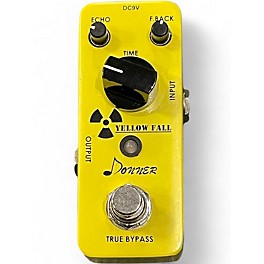 Used Donner Yellow Fall Effect Pedal