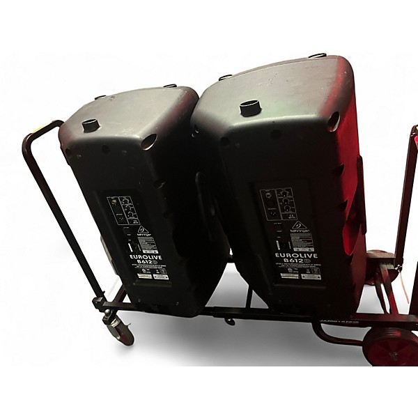 Used Behringer Eurolive B612D Pair Powered Speaker