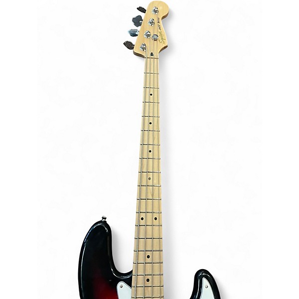 Used Squier Affinity Jazz Bass 2 Tone Sunburst Electric Bass Guitar