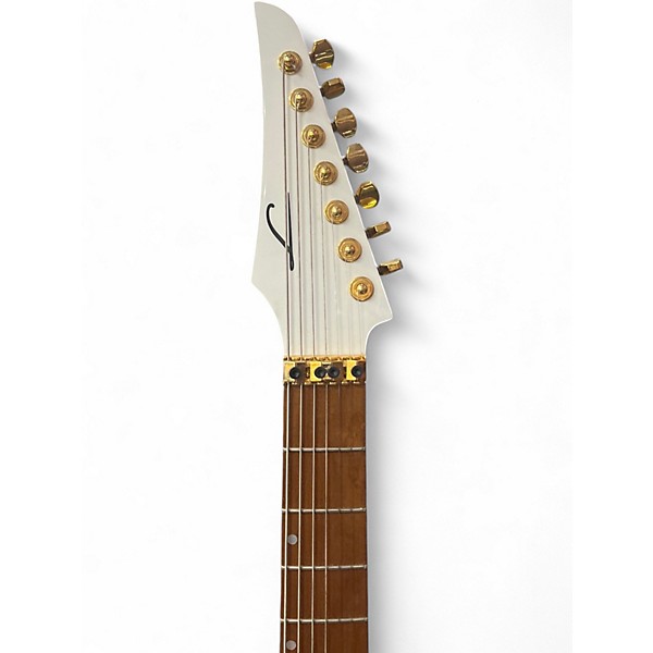 Used Legator CC7 White Solid Body Electric Guitar