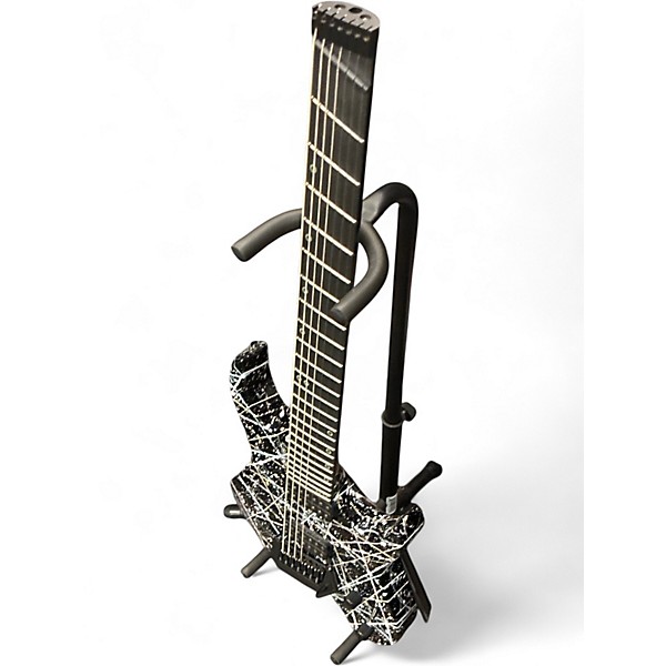 Used Kiesel MULTISCALE VADER SPLATTER Solid Body Electric Guitar