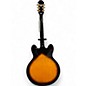 Used Epiphone Dot Deluxe Flametop 2 Color Sunburst Hollow Body Electric Guitar