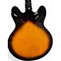 Used Epiphone Dot Deluxe Flametop 2 Color Sunburst Hollow Body Electric Guitar