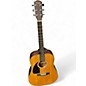Used Fender CD100 Left Handed Natural Acoustic Guitar