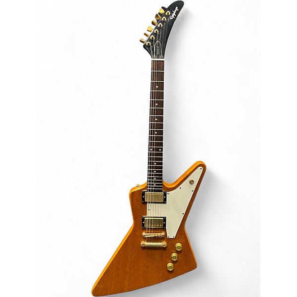 Used Epiphone EXPLORER Korina Solid Body Electric Guitar