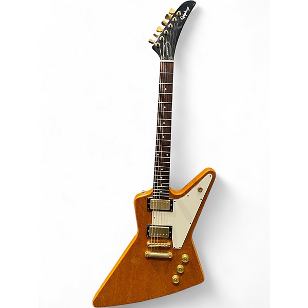 Used Epiphone EXPLORER Korina Solid Body Electric Guitar