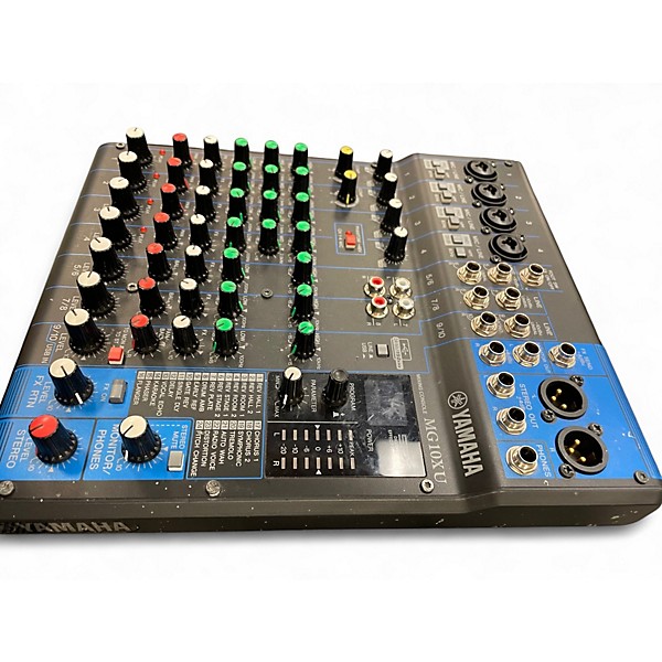 Used Yamaha MG10XU 10 Channel Mixer with Effects Unpowered Mixer