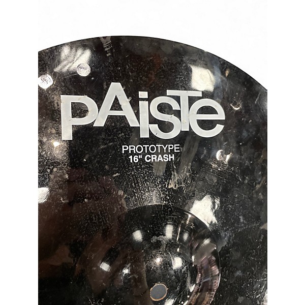 Used Paiste 16in Prototype Crash Cymbal