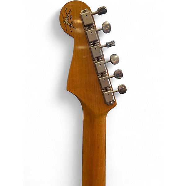 Used 2023 Fender Limited Edition Double Bound HSS Stratocaster Aztec Gold Solid Body Electric Guitar