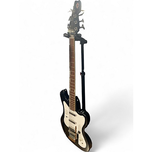 Used Eastwood Jaguar Style Black Baritone Guitars