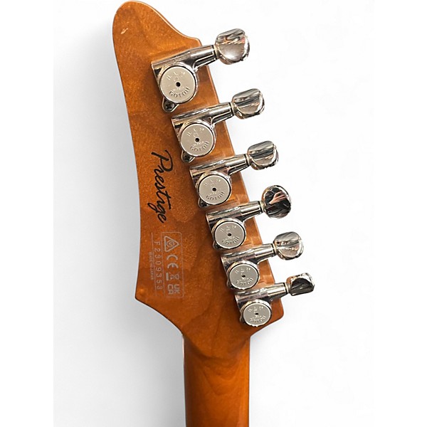 Used Ibanez AZ2203N Prestige Black Solid Body Electric Guitar