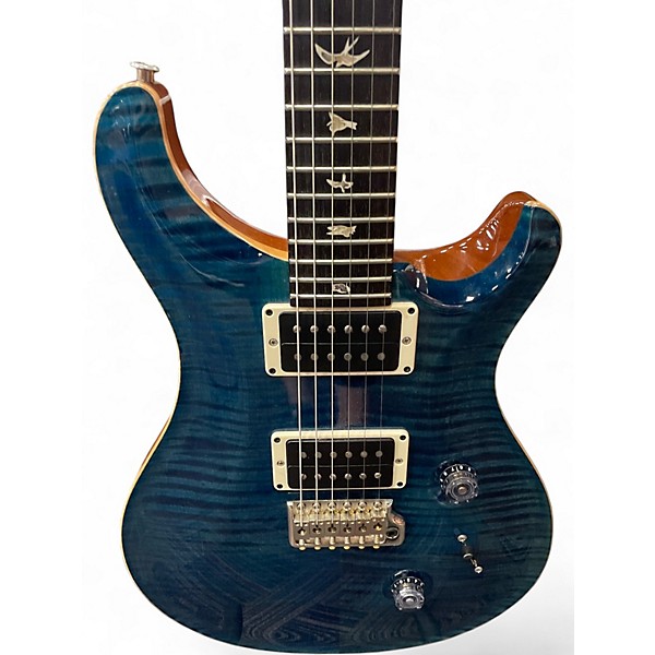 Used PRS Custom 24 Blue Solid Body Electric Guitar