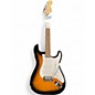 Used Squier Affinity Stratocaster 2 Tone Sunburst Solid Body Electric Guitar thumbnail