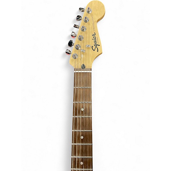 Used Squier Affinity Stratocaster 2 Tone Sunburst Solid Body Electric Guitar