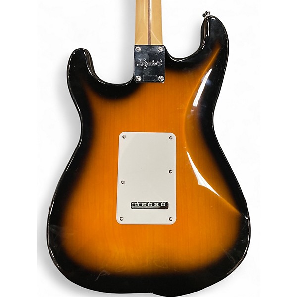 Used Squier Affinity Stratocaster 2 Tone Sunburst Solid Body Electric Guitar