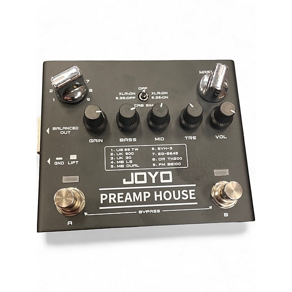 Used Joyo PREAMP HOUSE Pedal