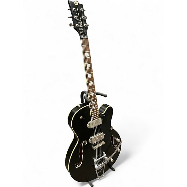 Used Bigsby PA-1 Satin Black Hollow Body Electric Guitar