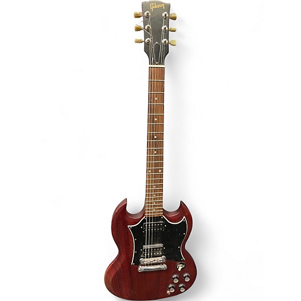 Used 2007 Gibson SG Standard Red Solid Body Electric Guitar
