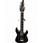 Used Schecter Guitar Research Diamond Series C7 Black Solid Body Electric Guitar thumbnail