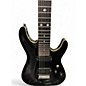 Used Schecter Guitar Research Diamond Series C7 Black Solid Body Electric Guitar