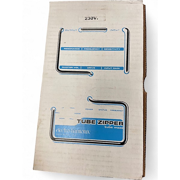 Used Electro-Harmonix Classics Tube Zipper Distortion Effect Pedal
