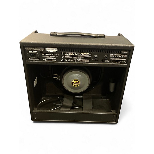 Used Fender Mustang LT50 50W 1x12 Guitar Combo Amp