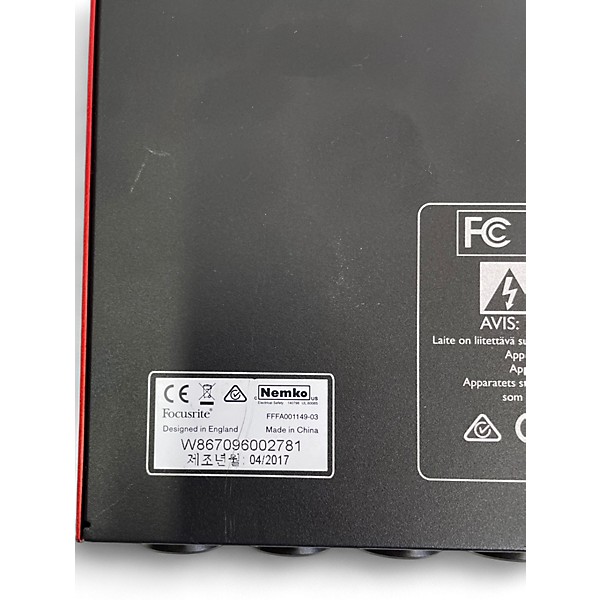 Used 2024 Focusrite OctoPre MKII Microphone Preamp