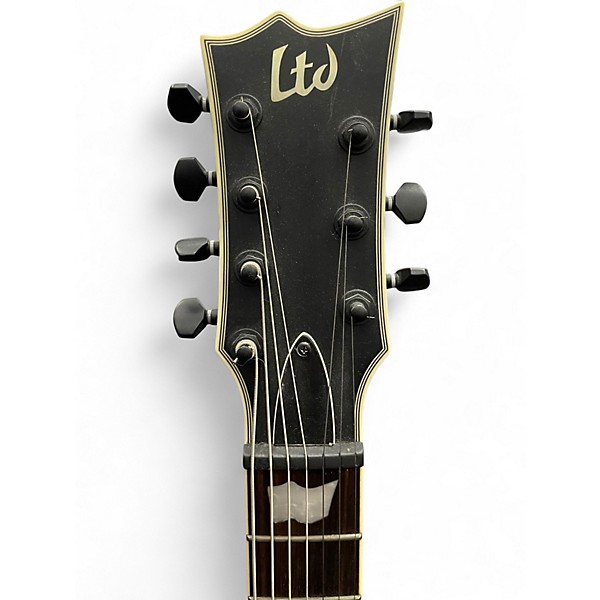 Used ESP LTD EC407 Black Solid Body Electric Guitar