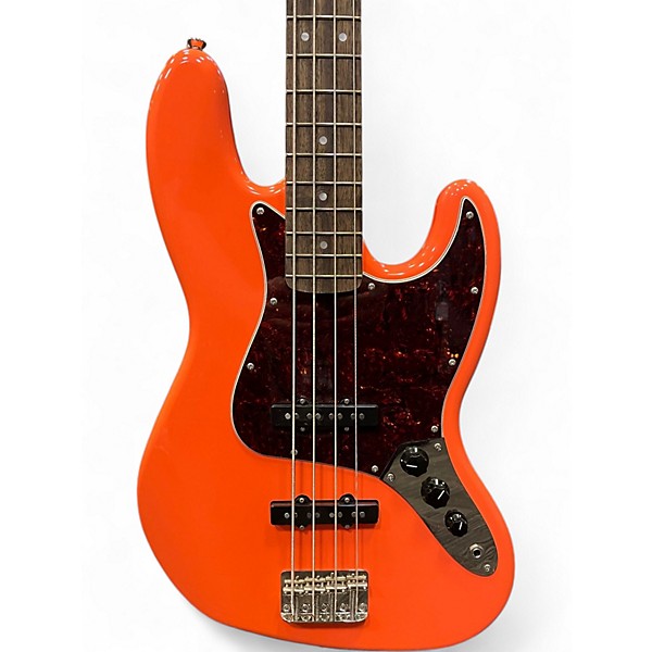 Used Squier CLASSIC VIBE 60S JAZZ BASS TAHITIAN CORAL Electric Bass Guitar