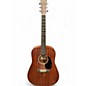 Used Martin D10E-01 Satin Natural Acoustic Electric Guitar thumbnail