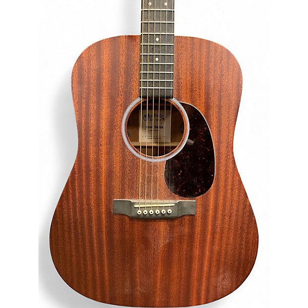 Used Martin D10E-01 Satin Natural Acoustic Electric Guitar