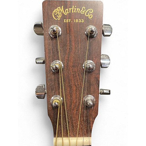 Used Martin D10E-01 Satin Natural Acoustic Electric Guitar