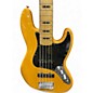 Used Squier Vintage Modified Jazz Bass V Natural Electric Bass Guitar