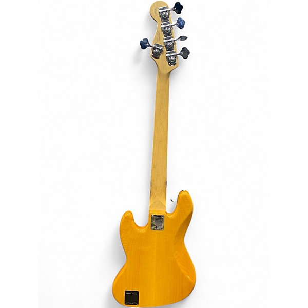 Used Squier Vintage Modified Jazz Bass V Natural Electric Bass Guitar