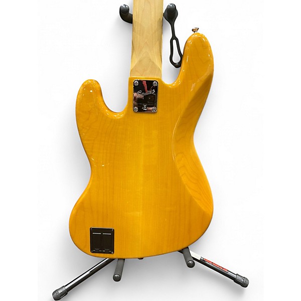 Used Squier Vintage Modified Jazz Bass V Natural Electric Bass Guitar