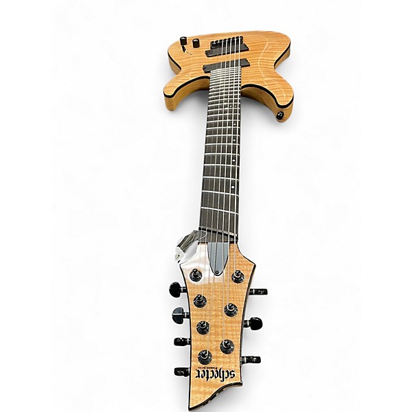 Used Schecter Guitar Research MS SLS Elite  Trans Brown Solid Body Electric Guitar