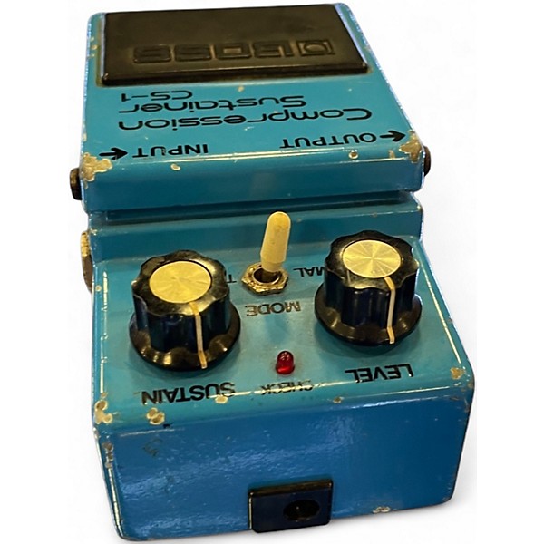 Used BOSS CS-1 COMPRESSION SUSTAINER Effect Pedal