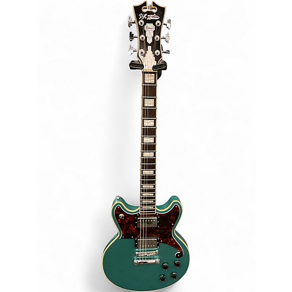 Used D'Angelico PREMIER BRIGHTON DOUBLE CUTAWAY Blue Solid Body Electric Guitar