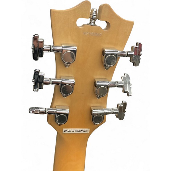 Used D'Angelico PREMIER BRIGHTON DOUBLE CUTAWAY Blue Solid Body Electric Guitar