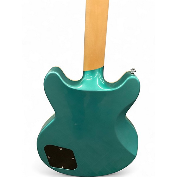 Used D'Angelico PREMIER BRIGHTON DOUBLE CUTAWAY Blue Solid Body Electric Guitar