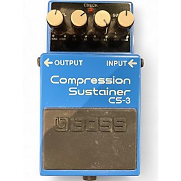 Used BOSS CS3 Compressor Sustainer Effect Pedal