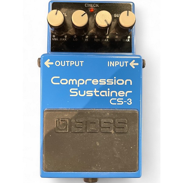 Used BOSS CS3 Compressor Sustainer Effect Pedal