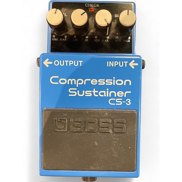 Used BOSS CS3 Compressor Sustainer Effect Pedal