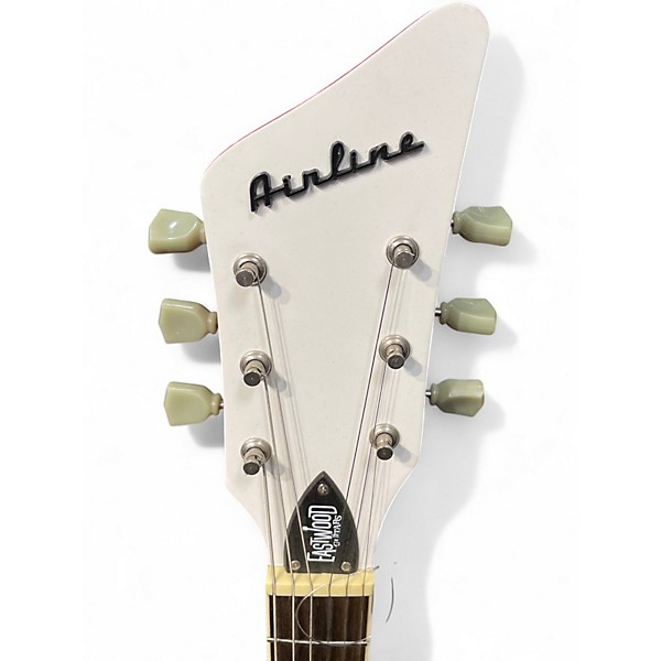 Used Eastwood AIRLINE '59 CUSTOM 3P DELUXE Red Solid Body Electric Guitar