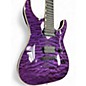 Used 2019 ESP LTD MH1000 Trans Purple Solid Body Electric Guitar