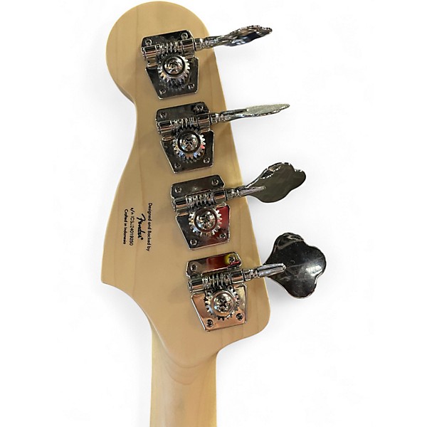 Used Squier Affinity Series Precision Bass PJ Olympic White Electric Bass Guitar