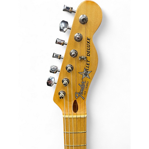 Vintage 1981 Fender Bullet Deluxe Alpine White Solid Body Electric Guitar