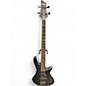 Used Schecter Guitar Research stealth Black Electric Bass Guitar thumbnail
