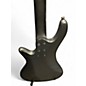 Used Schecter Guitar Research stealth Black Electric Bass Guitar